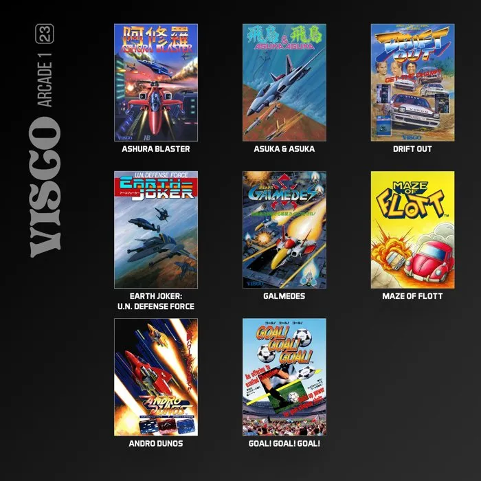 Blaze Ent Visco Arcade Collection 1 EVER - Jeu Evercade