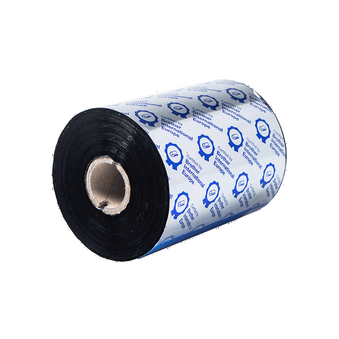 Brother BSP1D600110 Ruban Cire/Résine Premium 600m x 110mm pour Imprimantes TJ - Pack de 6