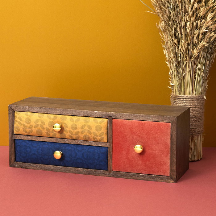Home Deco Factory Cajonera avec 3 tiroirs Home Deco Factory Cajonera avec 3 tiroirs