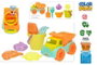 Color Baby Camion de Plage 30 cm avec Pelle, Râteau, Seau et 3 Moules - Jouet en Plastique - Instructions Multilingues