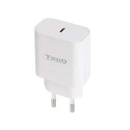Tooq TQWC-PDUSBC20W Chargeur mural USB-C PD 20W Blanc