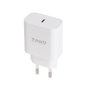 Tooq TQWC-PDUSBC20W Chargeur mural USB-C PD 20W Blanc