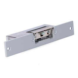 JIS Serrure électrique 832-901G avec frontal court gris, 12V