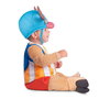 My Other Me - Déguisement Chopper avec bonnet, salopette et couvre-bottes - Taille 7-12 mois - Pour enfant de 6 mois et plus