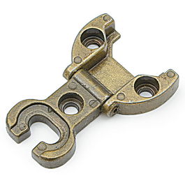 HERRAJES ALK Bisagras de estilo finition or vieux, zamak, 45mm, fabriquées en Espagne