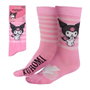 Cerdà Calcetines Hello Kitty Kuromi rose, Taille Chaussure 36-43, Convient à partir de 3 ans