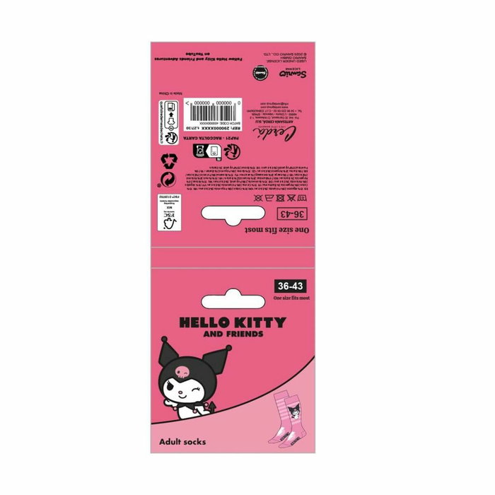 Chaussettes Hello Kitty Rose 36-43