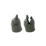 Mon voisin Totoro porte-monnaie mini Totoro gris 9 cm
