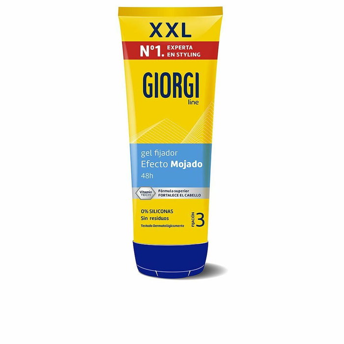 Giorgi Line Gel Fixateur Extra Fort Nº3 Effet Mouillé 240 ml