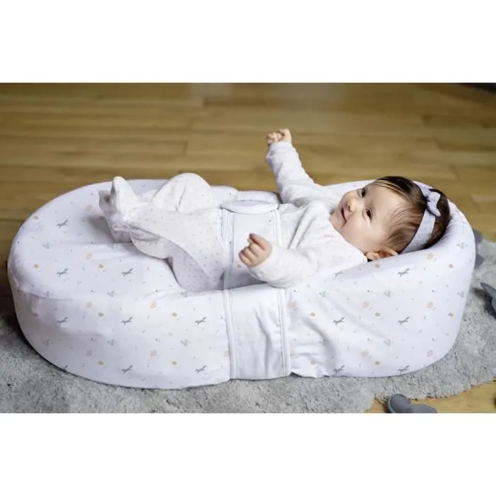 Red Castle Cocoonababy - Matelas ergonomique cocon pour bébé, favorise le sommeil et le confort, position semi-fœtale, mousse haute résilience, lavable machine, 0-3 mois