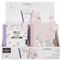The Concept Factory Journal Licorne avec Cadenas, Modèles Assortis Rose ou Lilas