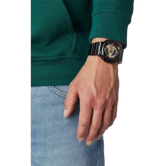Casio G-SHOCK Montre Sport en Résine pour Adulte - Noire - Double Affichage - Mouvement à Quartz - Etanchéité 200m