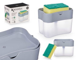 KINVARA DOSIFICADOR JABON ESTROPAJO