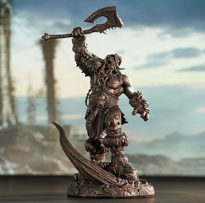 HEX Collectibles Statuette Grommash Hellscream World of Warcraft Édition Bronze 1/10 HEX Collectibles Statuette Grommash Hellscream World of Warcraft Édition Bronze 1/10