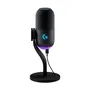 Logitech G Yeti GX - Microphone filaire USB gaming - Compatible PC et Mac - Noir - Élimination des bruits de clavier
