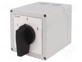 LOVATO ELECTRIC Commutateur à came 32A 4 pôles 1-0-2