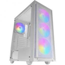 Mars Gaming Boîtier PC MC Air ATX Mid-Tower, vitre trempée, RGB, USB 3.0, jusqu'à 6 ventilateurs
