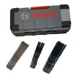 Bosch Professional Kit de 30 lames de scie sauteuse pour bois tendre et métal