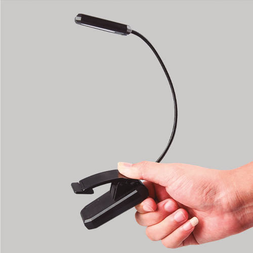GSC Evolution Lampe de lecture LED ajustable avec pince de fixation