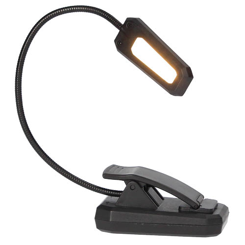 GSC Evolution Lampe de lecture LED ajustable avec pince de fixation