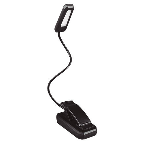 GSC Evolution Lampe de lecture LED ajustable avec pince de fixation