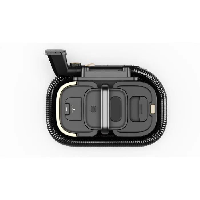 Mova S10 Nettoyeur Vapeur Balai Vapeur avec Aspiration 1500 W 16000 Pa 1.8 L Noir