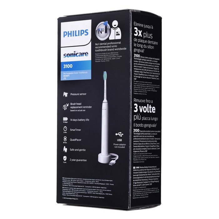 Philips HX3671/13 Sonicare Série 3000 Blanche