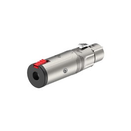 ROXTONE Adaptateur XLR femelle 3 broches vers Jack 6,3mm stéréo femelle avec verrouillage