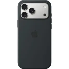 Apple iPhone 17 Pro Max Coque silicone avec MagSafe Noir pour protection optimale et charge sans fil
