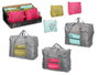 Arte Regal Bolso Plegable Ligero 44x37x18 cm Couleurs Assorties (Bleu, Rose, Vert) (Set de 12)