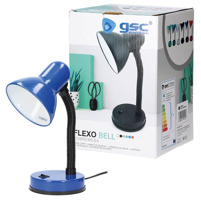 GSC Evolution Flexo surmesa Bell E27 Bleu