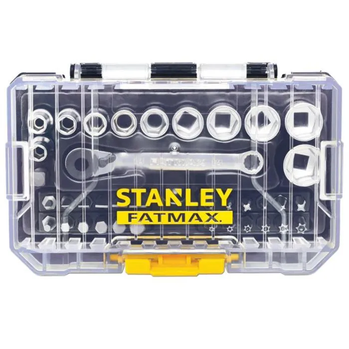 Stanley Fatmax Coffret Stakbox S FMMT19101-0 - Jeu de 37 pièces 1/4" avec étui