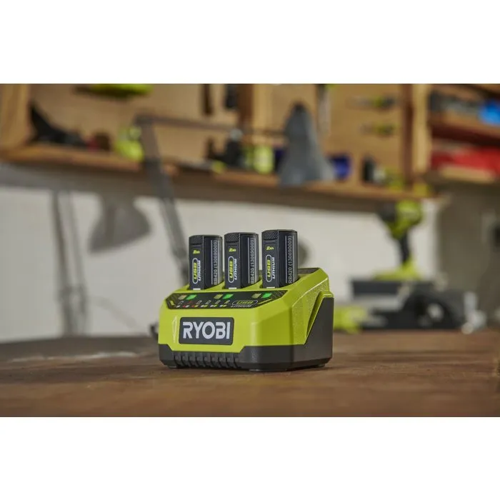 Ryobi Chargeur USB 3 ports RC43P pour batteries 4V USB Lithium Ryobi Chargeur USB 3 ports RC43P pour batteries 4V USB Lithium