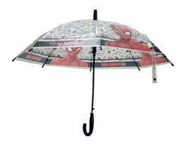 Safta Parapluie dôme 43 cm Spider-Man Attack, modèle pour enfant à partir de 36 mois