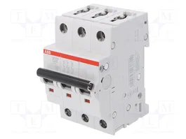 ABB Disjoncteur 3 pôles 50A 400VAC 6kA SZ200