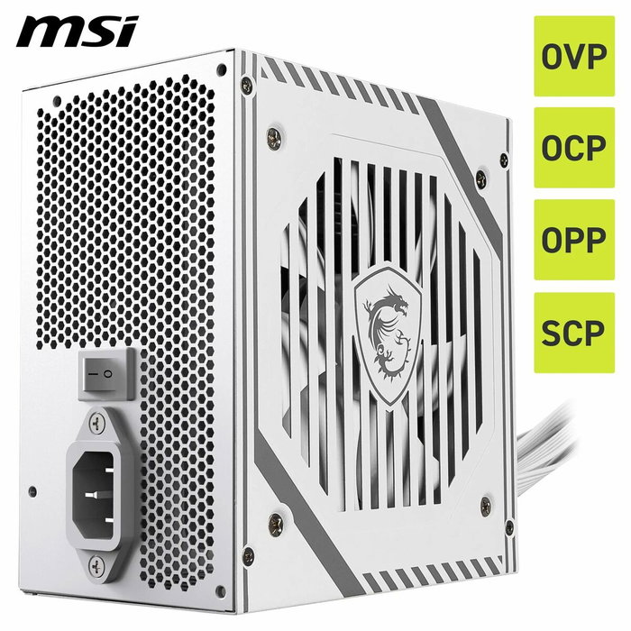 MSI MAG A650BNL WHITE Alimentation PC 650 W Blanc
