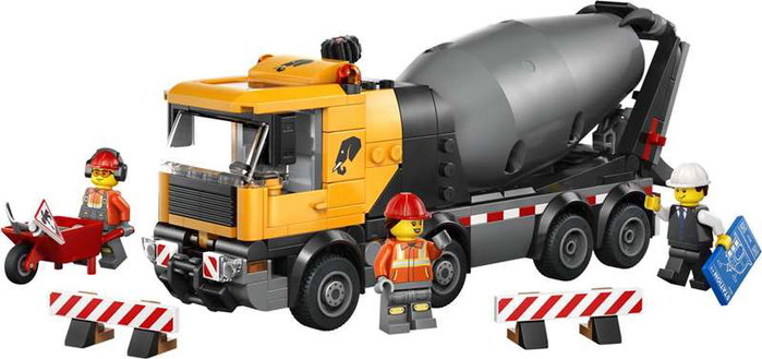 LEGO City 60478 La Bétonnière