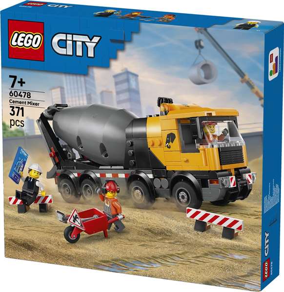 LEGO City 60478 La Bétonnière