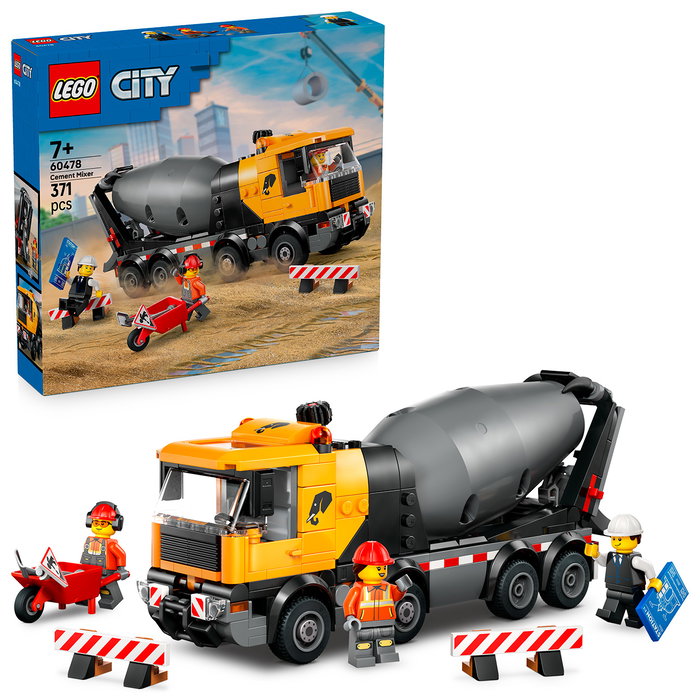 LEGO City 60478 La Bétonnière