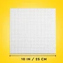 LEGO Classic 11026 Plaque de Construction Blanche 32x32 Tenons - Socle de Base pour Construire, Jouer et Exposer des Créations