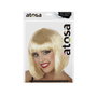 BigBuy Carnival Perruque Blonde Courte avec Frange Droite