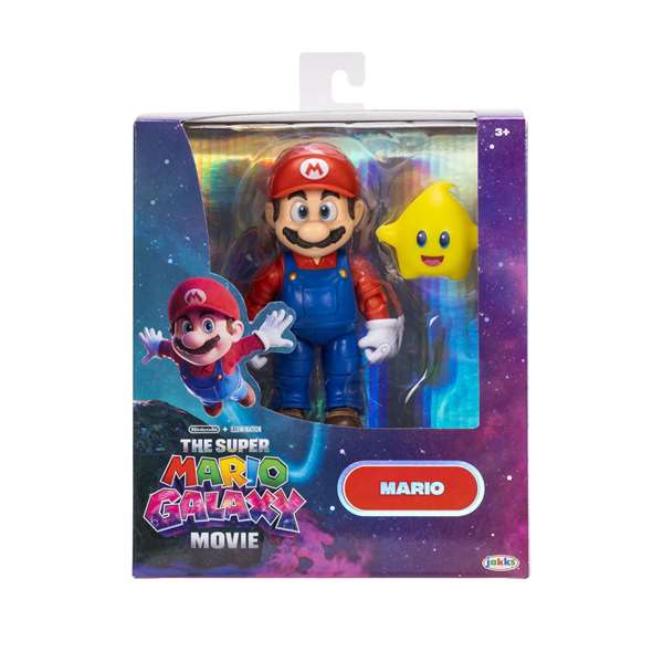 Jakks Pacific Figurine Super Mario Galaxy Premium 13 cm Série 1 - Modèles aléatoires
