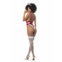 Costume Érotique Mapalé L/XL Blanc Rouge