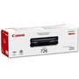 Canon 3483B002 Toner Noir Cartouche d'encre Canon 726 compatible avec imprimantes Canon