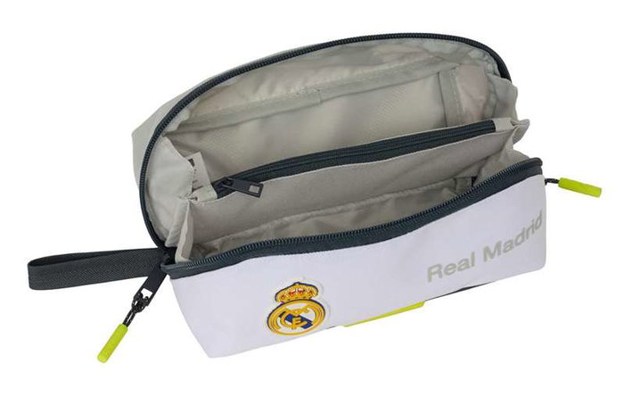 Safta Coffret cadeau Real Madrid Équipement 25/26, 20 x 8 x 8 cm, portail en métal, pour enfants à partir de 3 ans