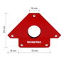 Équerre magnétique de soudage Workpro 5" 12,5 cm