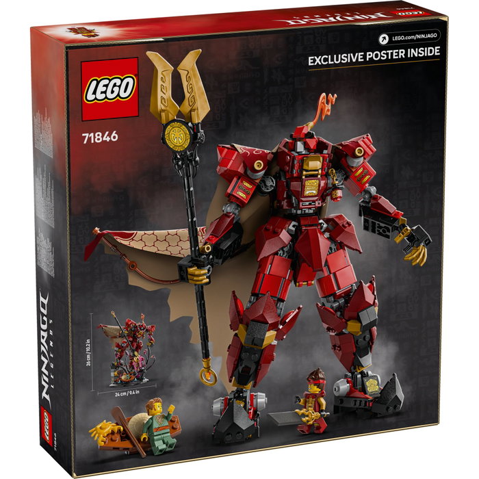 LEGO NINJAGO 71846 Le Robot du Chevalier de Feu LEGO NINJAGO 71846 Le Robot du Chevalier de Feu