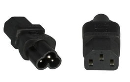 MicroConnect Adaptateur d'alimentation C6 vers C13 F-F PE613AD