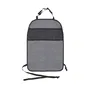 Tineo - Protection de siège voiture universelle avec filet de rangement - Évite les salissures par les pieds d'enfant - Fixation par clips - 61x45 cm - Lavable