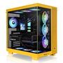 Thermaltake CA-11E-00M4WN-00 Boîtier PC View 380 XL TG ARGB Bumblebee Jaune